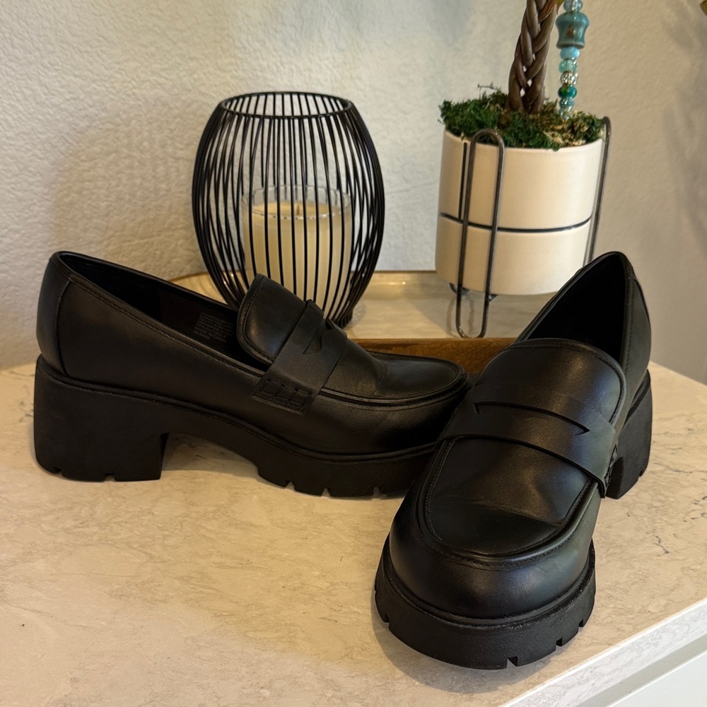 Torrid Black Chunky Loafers for Women